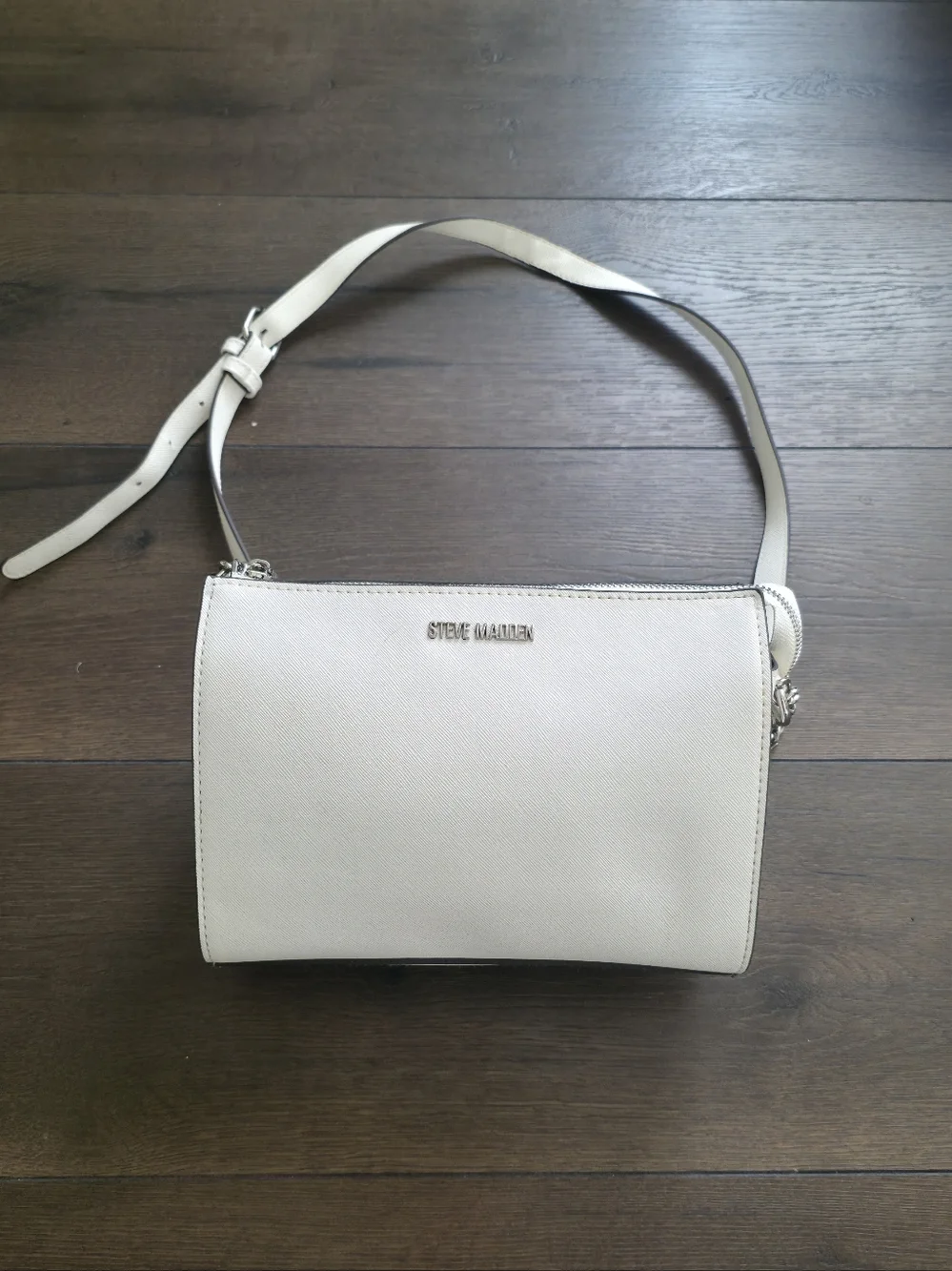 Steve Madden Cream Crossbody Bag